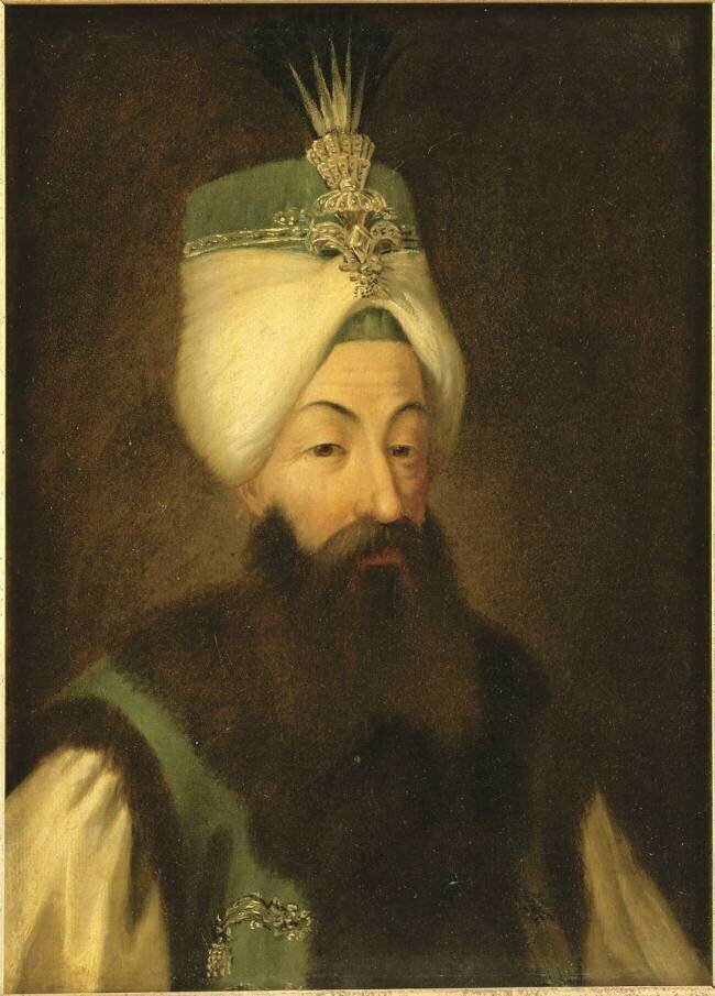Portrait d'Abdul-Amid Ier, sultan ottoman en 1774 (1725-1789) Ferdinando Tonioli