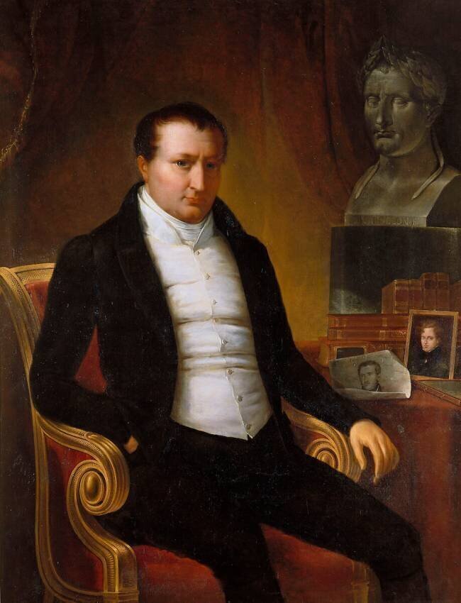 Portrait de Joseph Bonaparte, roi d'Espagne, comte de Survilliers Innocent-Louis Goubaud