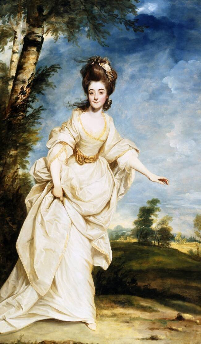 Portrait de la vicomtesse Diana Crosbie Joshua Reynolds