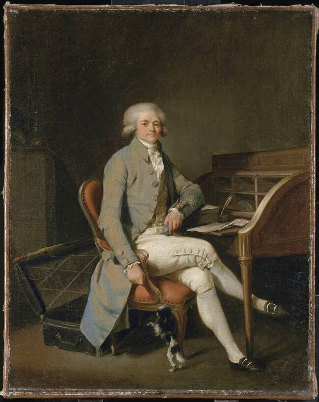Portrait de Maximilien Robespierre Louis-Léopold Boilly