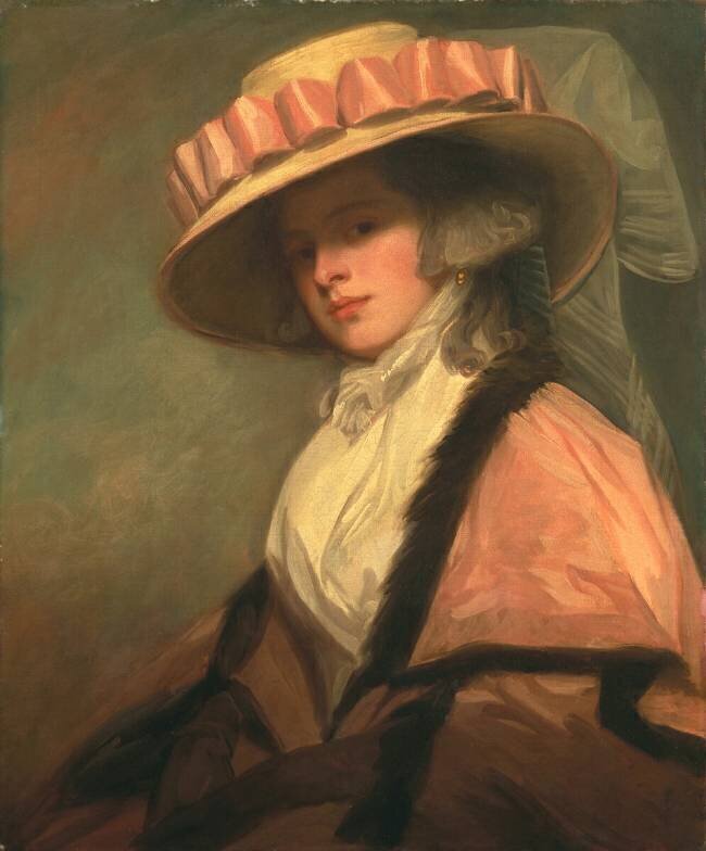 Portrait de mrs Ralph Willett George Romney