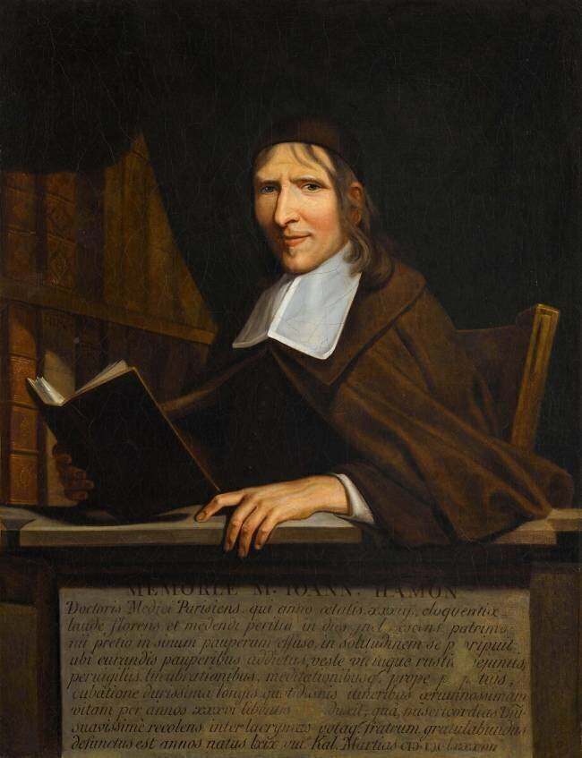 Portrait du docteur Jean Hamon (1618-1687) anonymous
