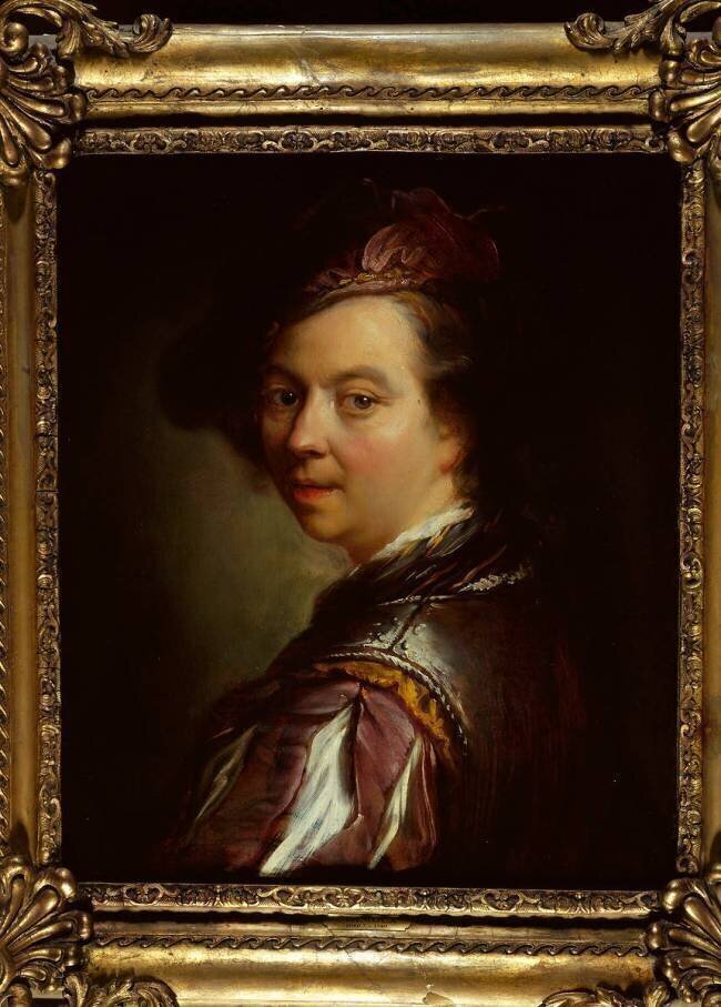 Portrait d'un homme en cuirasse Alexis Grimou