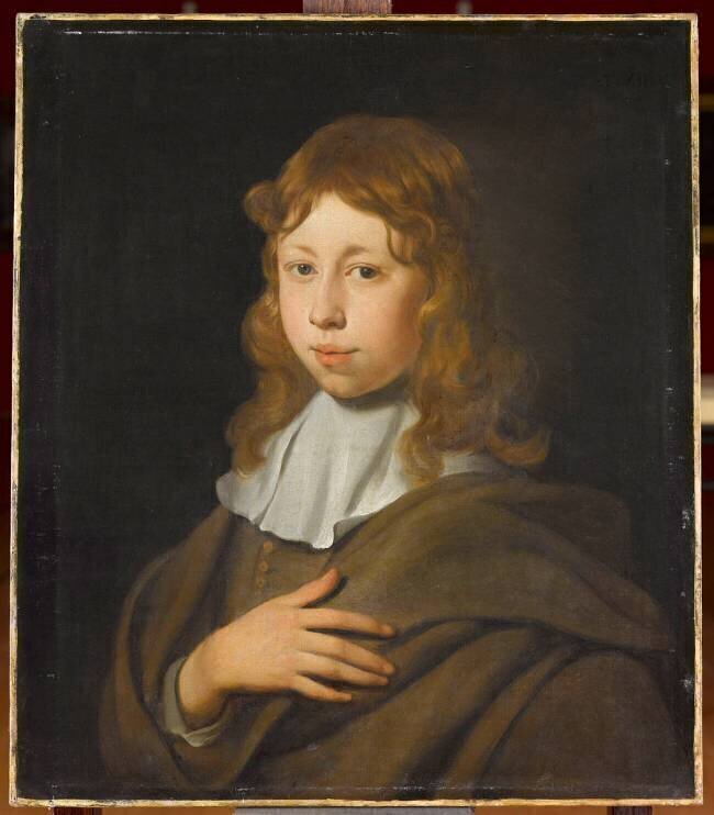 Portrait d'un jeune garçon à l'âge de 12 ans Gerbrand van den Eeckhout