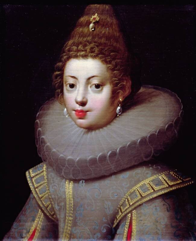 Portrait of a Lady, said to be Marguerite de Valois (1553-1615) Claude Deruet