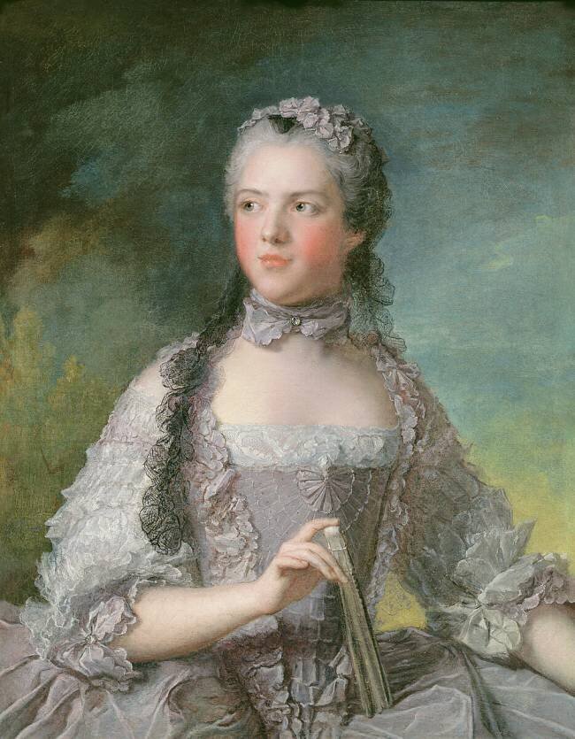 Portrait of Adelaide de France Jean-Marc Nattier
