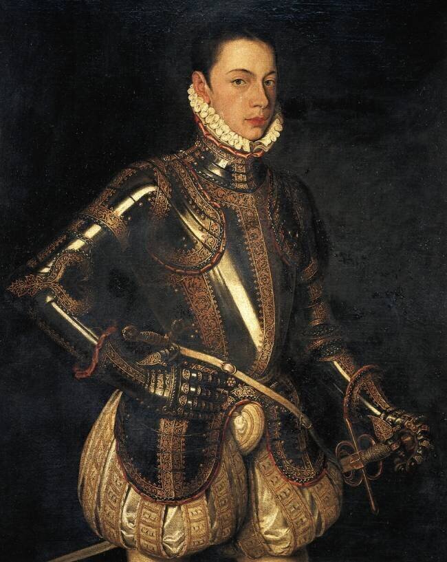 Portrait of Alessandro Farnese Alonso Sanchez Coello
