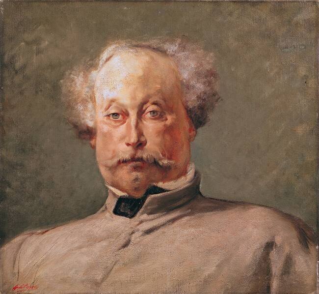 Portrait of Alexandre Dumas fils Georges Clairin