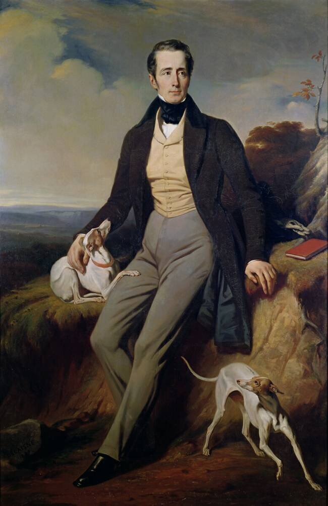 Portrait of Alphonse de Lamartine Henri Decaisne