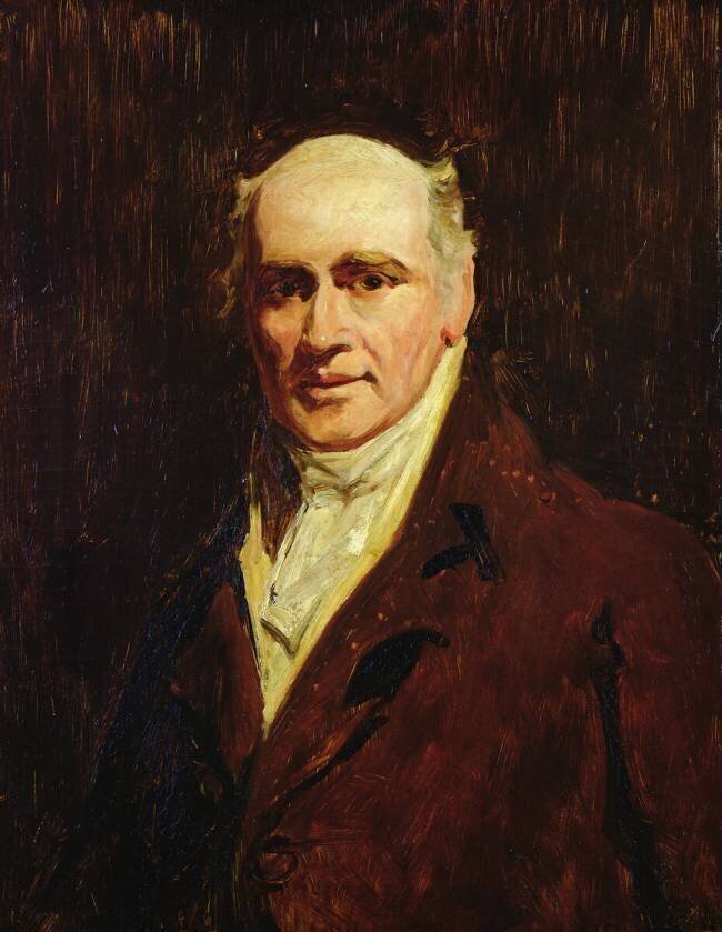Portrait of an elderly man Henry Raeburn
