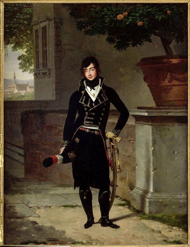 Portrait of an Officer of the Cisalpine Republic Louis Gauffier