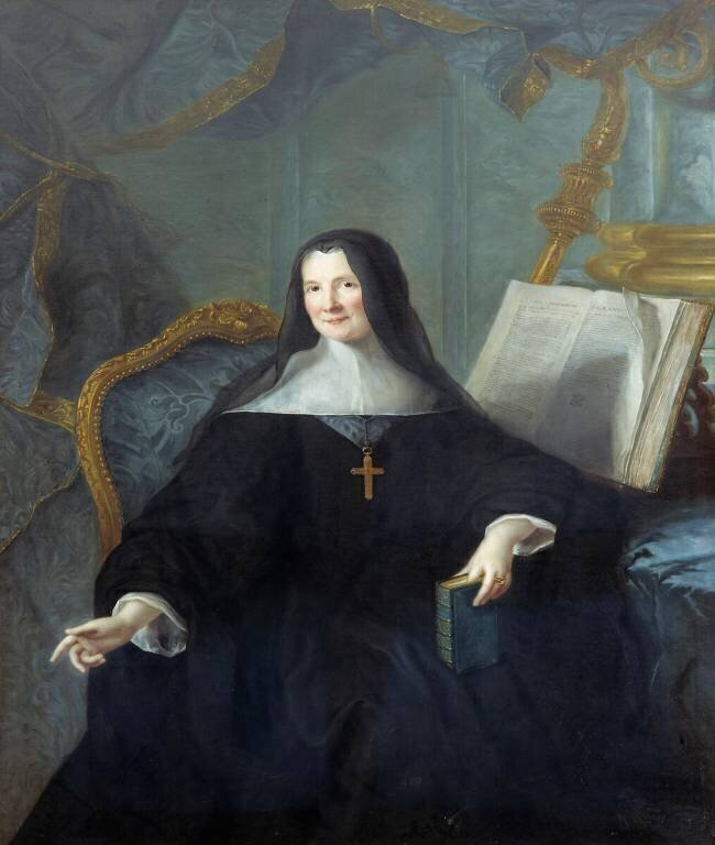 Portrait of Anne Geyssans de Clermont-Chatte Jean-Marc Nattier