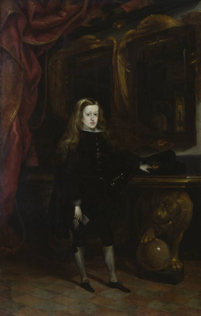 Portrait of Charles II Juan Carreno de Miranda