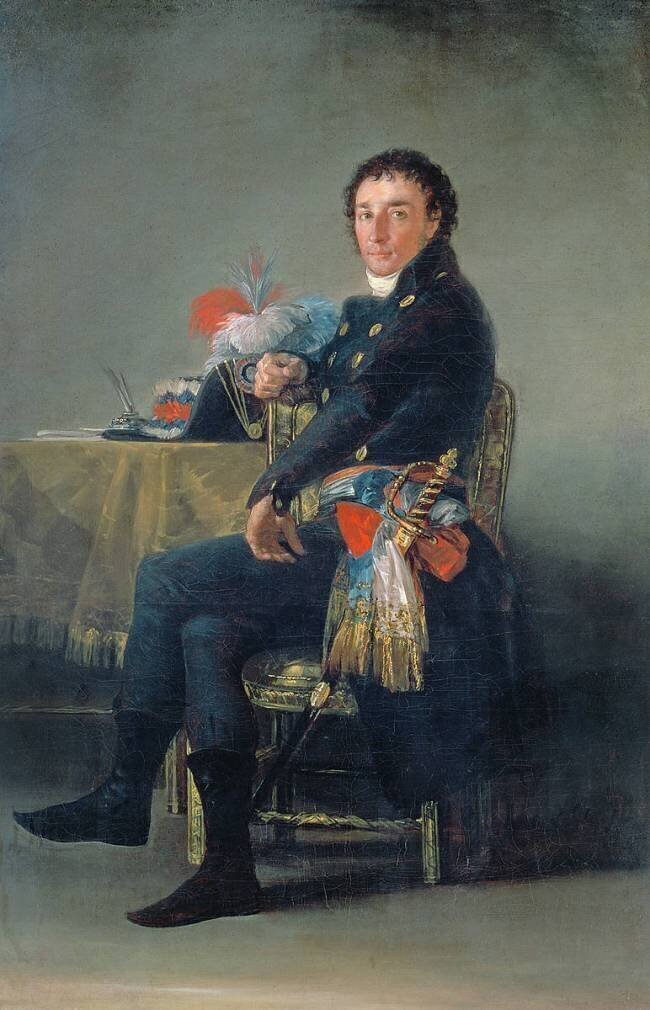 Portrait of Ferdinand Guillemardet Francisco de Goya