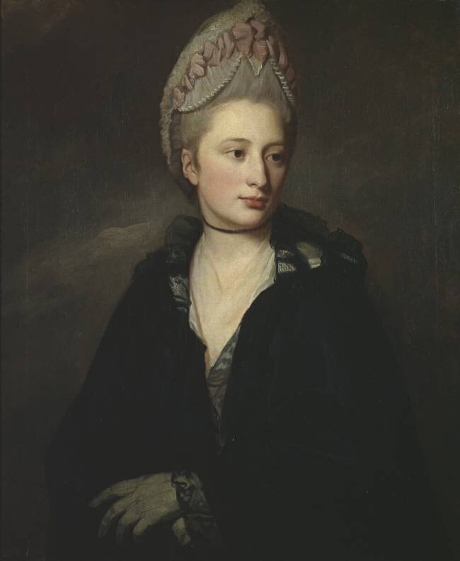 Portrait of Georgiana George Romney