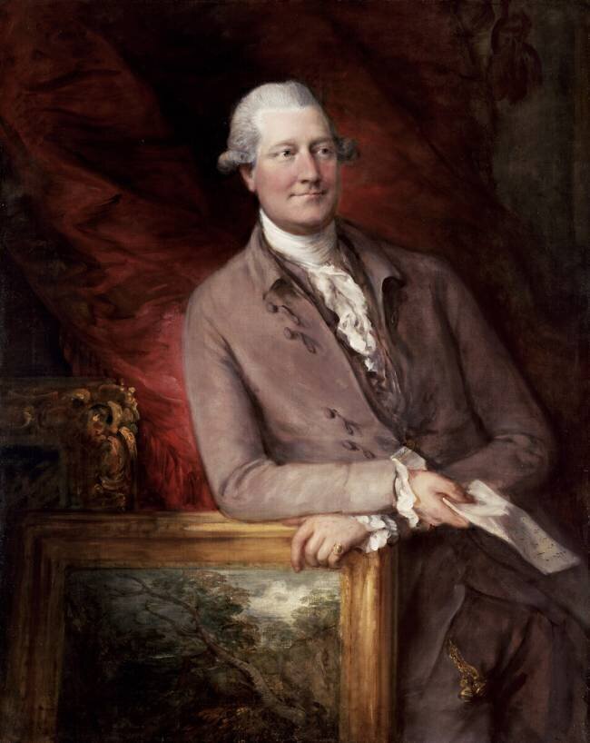 Portrait of James Christie Thomas Gainsborough