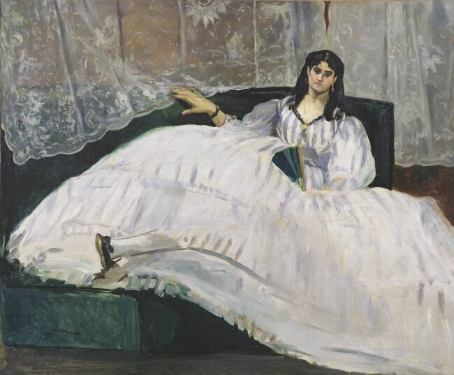 Portrait of Jeanne Duval Edouard Manet