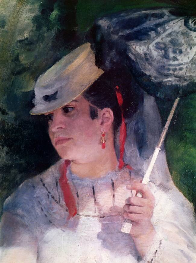 Portrait of Lise Auguste Renoir