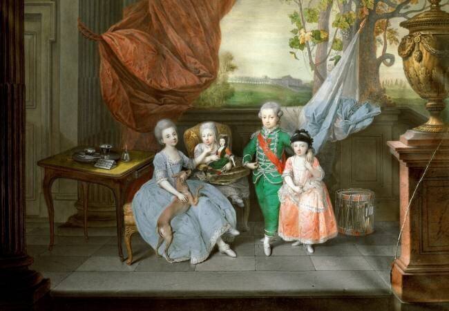 Portrait of Louis I of Etruria Johan Zoffany