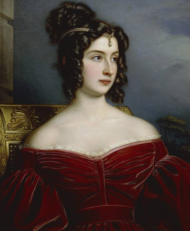 Portrait of Marchesa Marianna Florenzi Joseph Karl Stieler