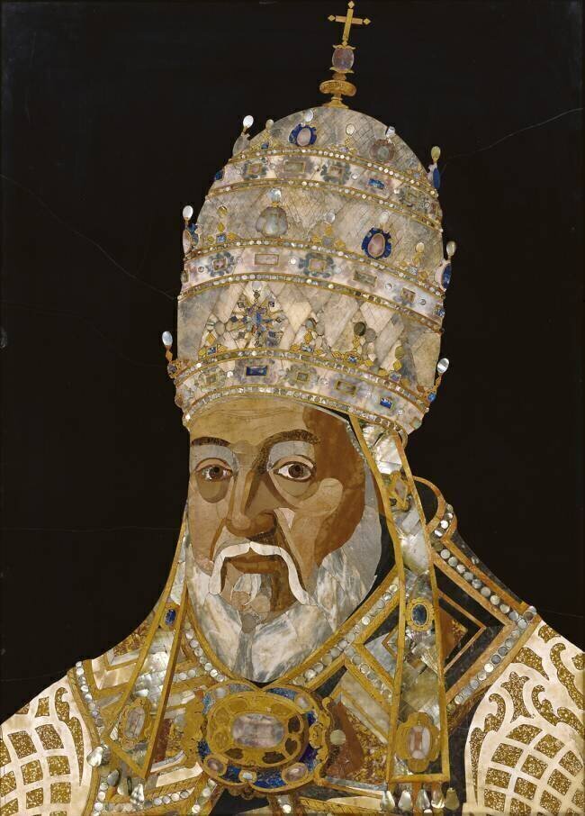 Portrait of Pope Clement VIII Jacopo Ligozzi