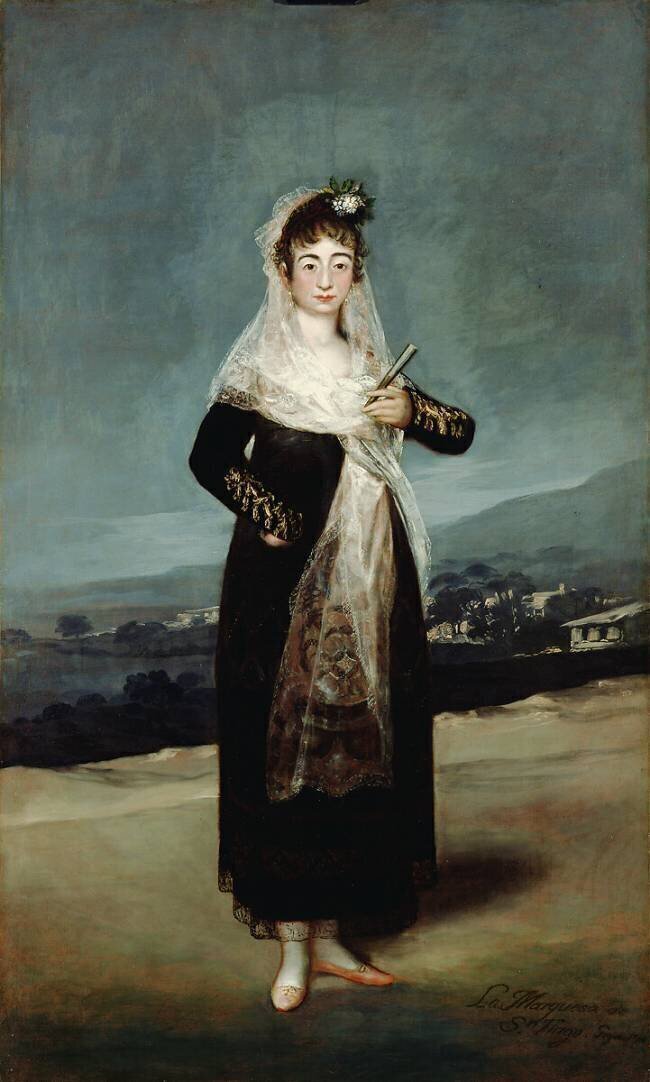 Portrait of the Marquesa de Santiago Francisco de Goya