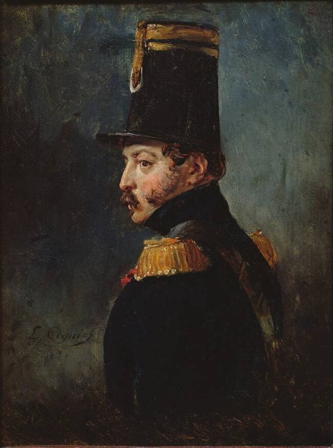 Portrait presumed to be of General Gaston Auguste de Gallifet Léon Cogniet