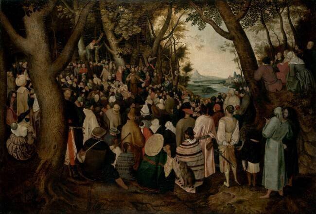Prédication de saint Jean-Baptiste Pieter Brueghel the Younger