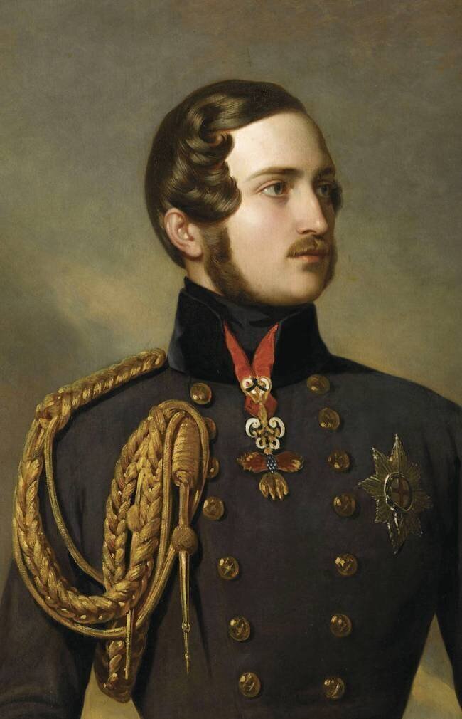 Prince Albert de Saxe-Cobourg-Gotha (1819-1861) (détail) Franz Xaver Winterhalter