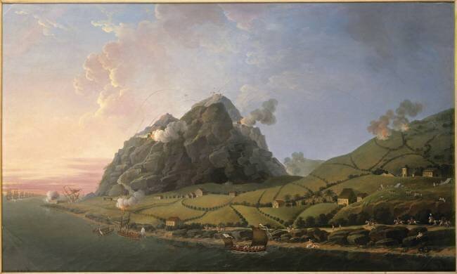 Prise des îles antillaises de Saint-Christophe et Névis Auguste-Louis de Rossel