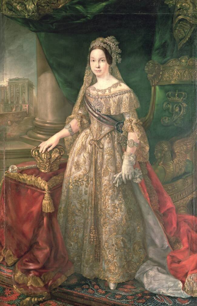 Queen Isabella II Vicente Lopez y Portana