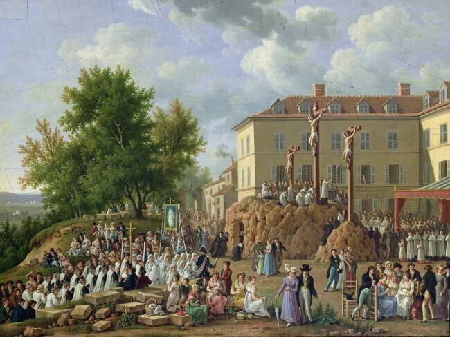 Religious Procession to Mont Valerien French School