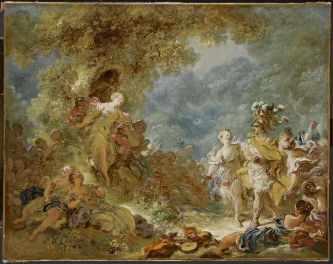 Renaud et Armide Jean-Honoré Fragonard
