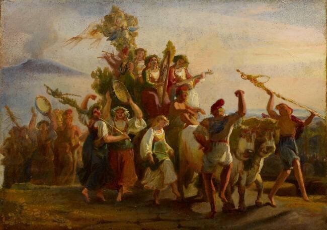 Retour du pèlerinage à la Madone de l'Arc Léopold Robert