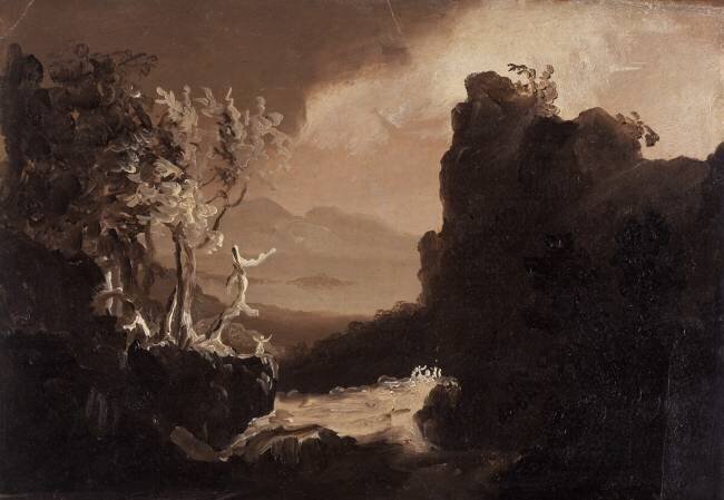 Romantic Landscape Thomas Cole