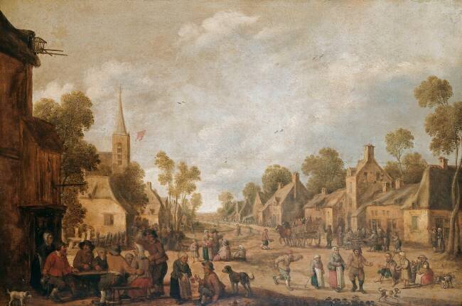 Rue de village Joost Cornelisz Droochsloot
