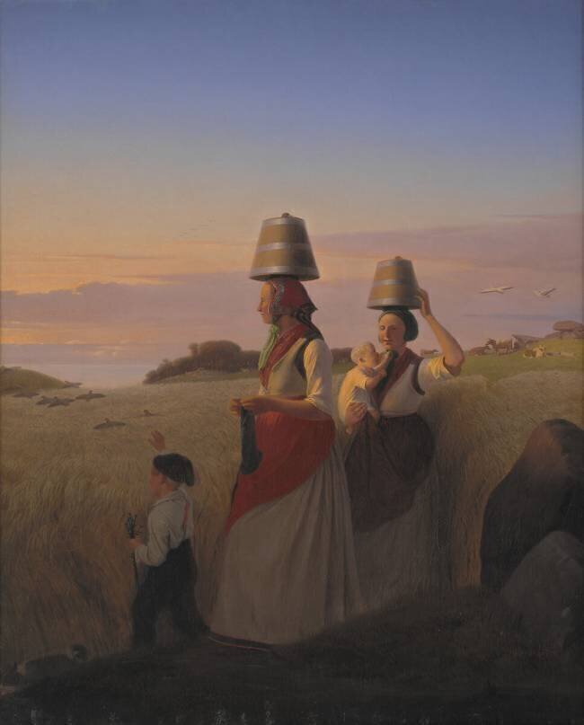 Rural Scene Jorgen Valentin Sonne