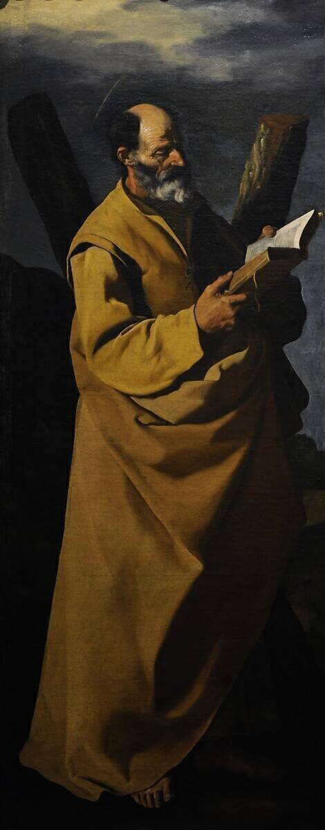 Saint Andrew Francisco de Zurbaran
