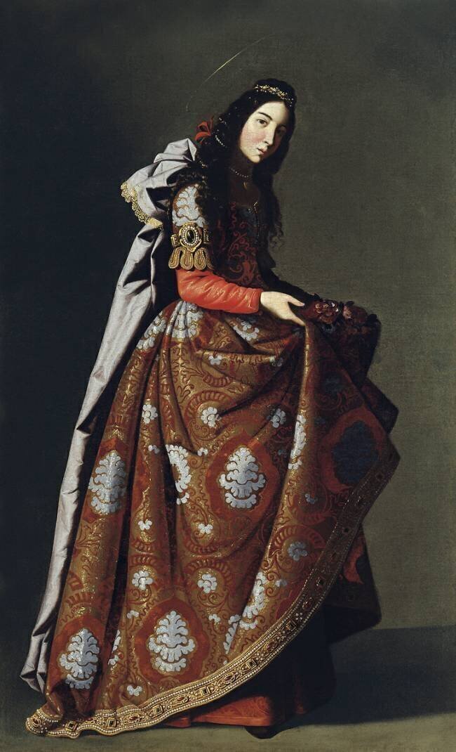 Saint Casilda Francisco de Zurbaran