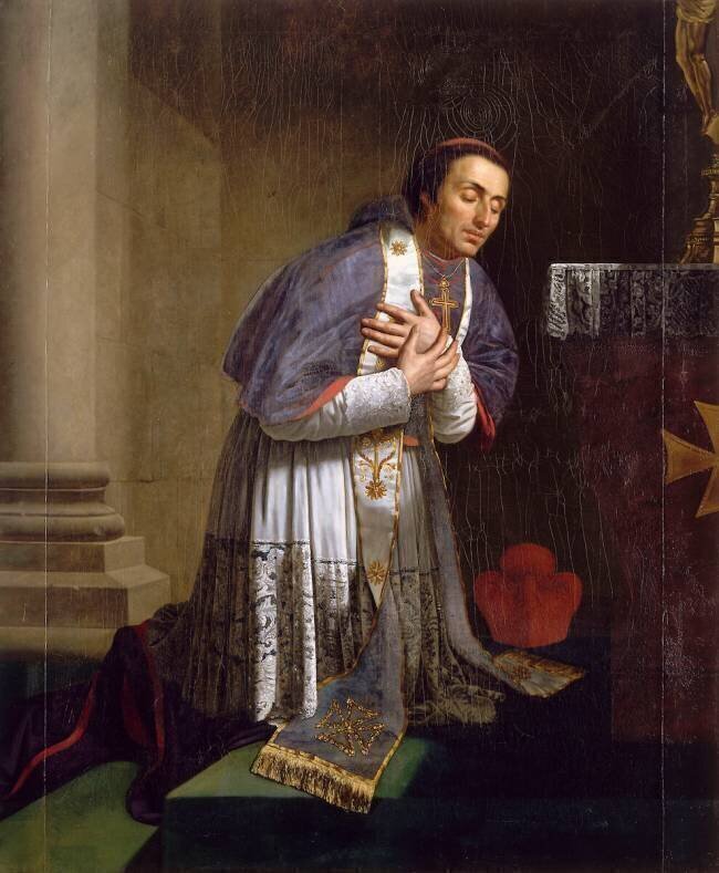 Saint Charles Borromée Joseph Vaudechamp
