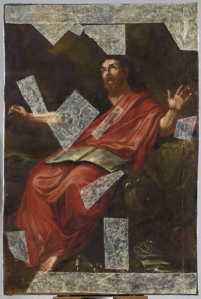 Saint Jean l'Evangeliste Charles Le Brun (d'après)