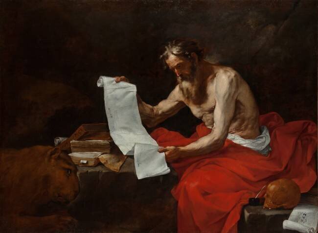 Saint Jerome Jusepe de Ribera