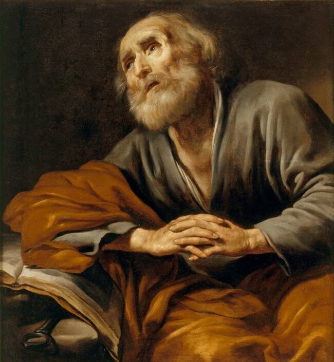Saint Pierre repentant Claude Vignon