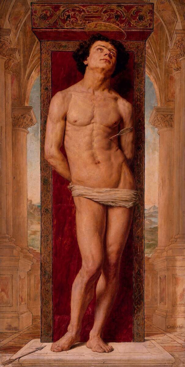 Saint Sébastien Claude-Ferdinand Gaillard