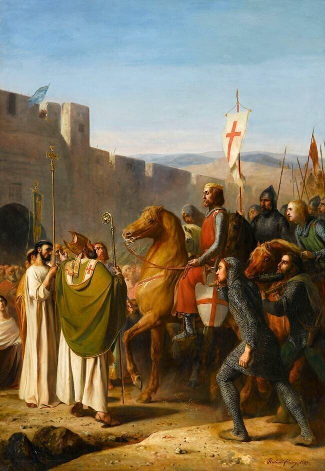 Baudouin de Boulogne Joseph Nicolas Robert-Fleury