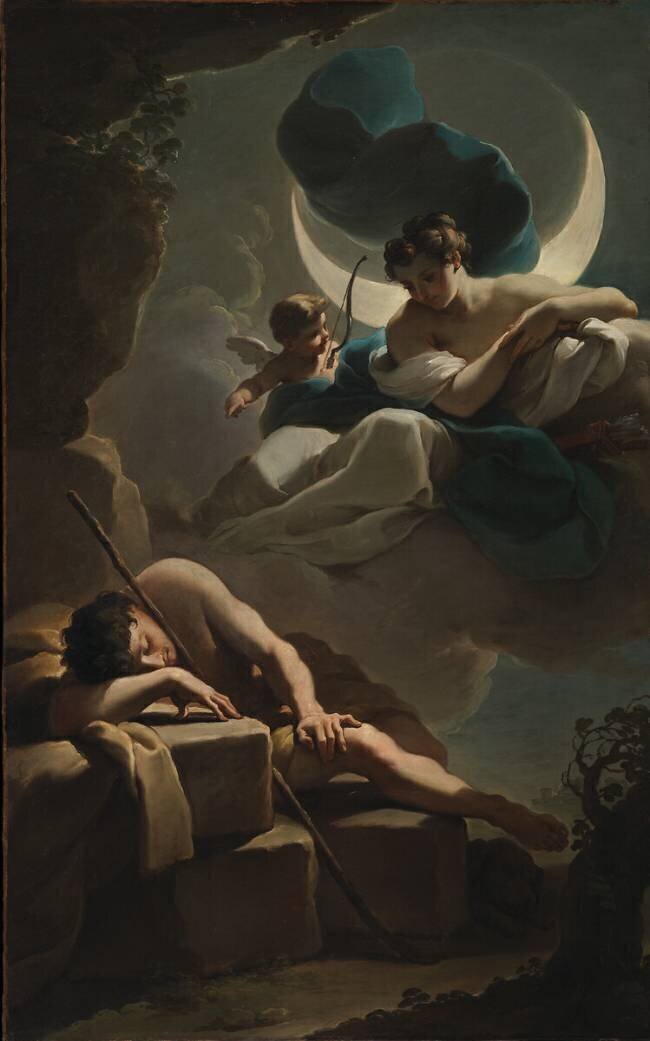 Selene and Endymion Ubaldo Gandolfi