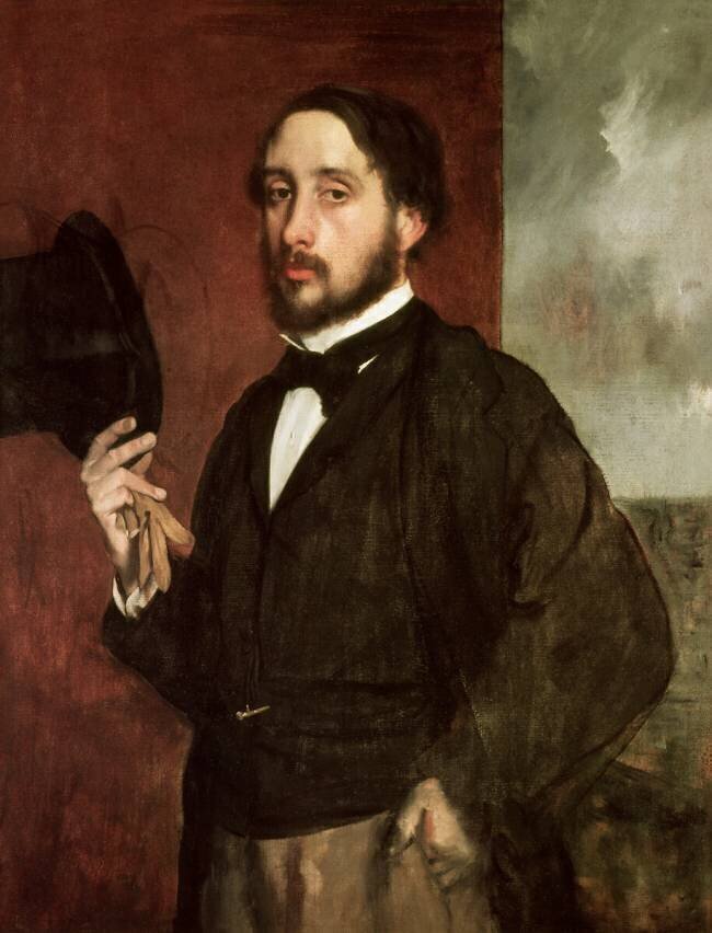 Self portrait Edgar Degas