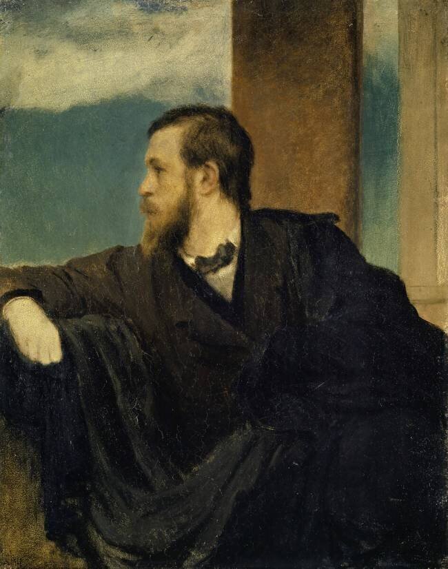 Self-portrait Arnold Böcklin
