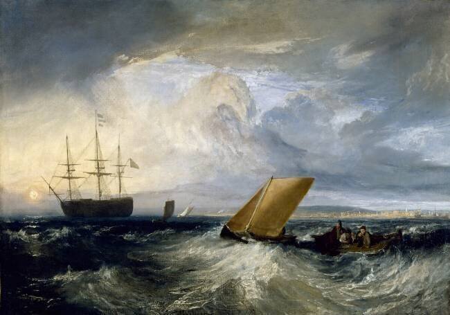 Sheerness as seen from the Nore Joseph Mallord William Turner