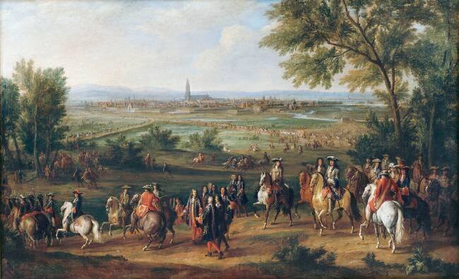 Siège d'une ville Adam Frans van der Meulen